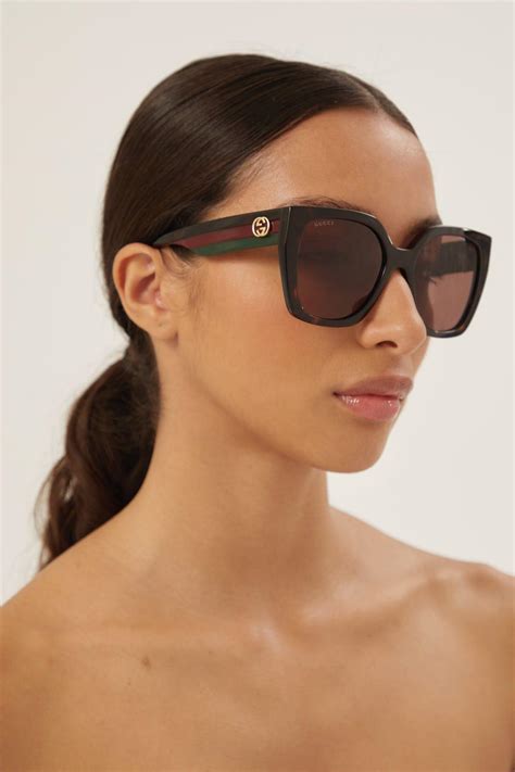 gucci 2252 s sunglasses prezzo|gucci havana square sunglasses.